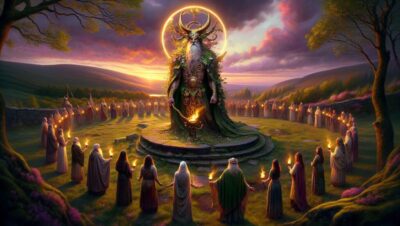 cromm cruach deidad asociada con sacrificios en la mitologia irlandesa Diosas, dioses y deidades