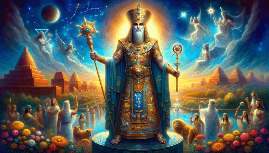 marduk dios patron de babilonia senor del cosmos y heroe que vence al caos Diosas, dioses y deidades
