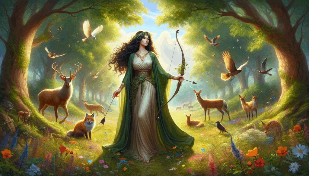 artemisa diosa protectora de la caza los animales salvajes y los espacios liminales Diosas, dioses y deidades