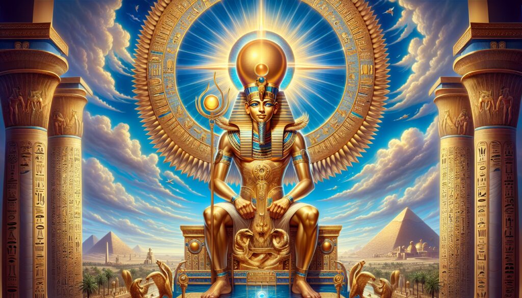 ra dios egipcio del sol Diosas, dioses y deidades