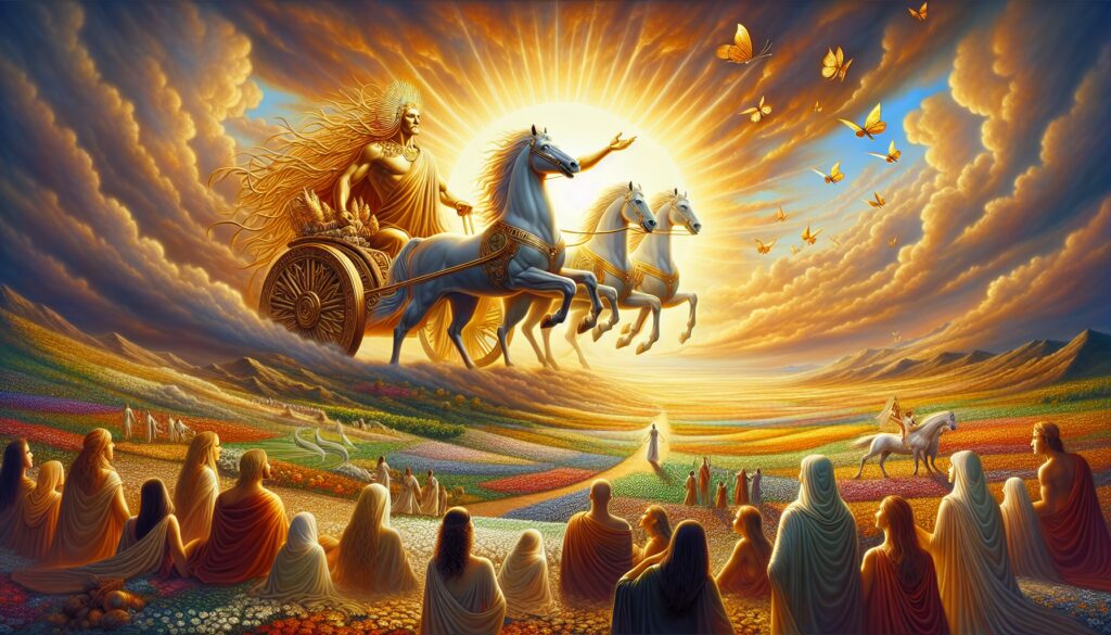 helios dios griego del sol Diosas, dioses y deidades