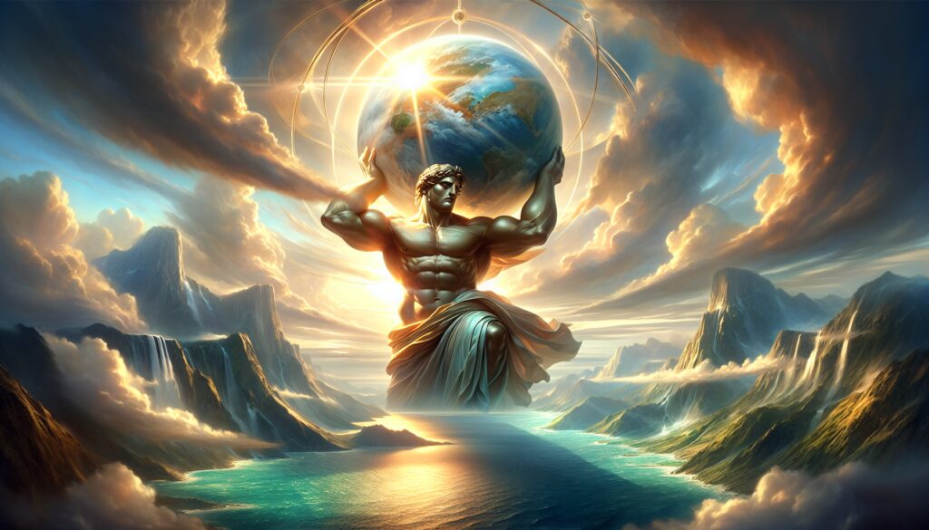atlas dios griego Diosas, dioses y deidades