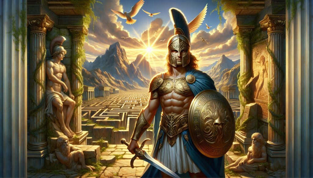 teseo heroe griego su historia y mitologia Diosas, dioses y deidades