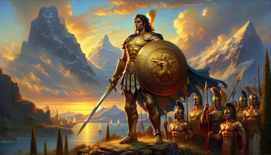 eneas heroe griego Diosas, dioses y deidades