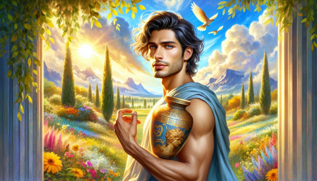 ganimedes heroe griego Diosas, dioses y deidades