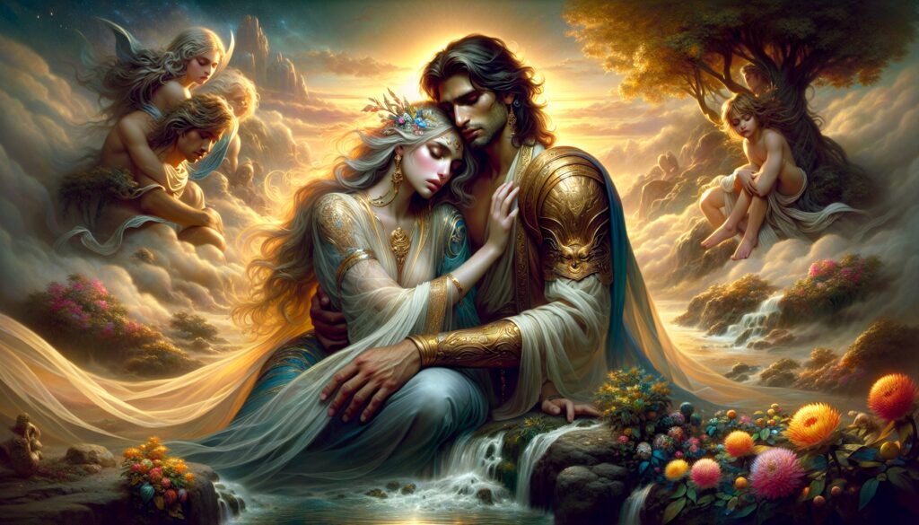 historias de amor y tragedia en la mitologia Diosas, dioses y deidades