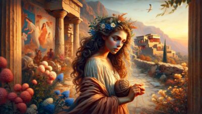 Ariadna – Aunque más conocida por la mitología griega, su figura tiene raíces en los cultos minoicos cultura, impacto y legado de dioses y deidades en las diferentes civilizaciones ariadna aunque mas conocida por la mitologia griega su figura tiene raices en los cultos minoicos Diosas, dioses y deidades
