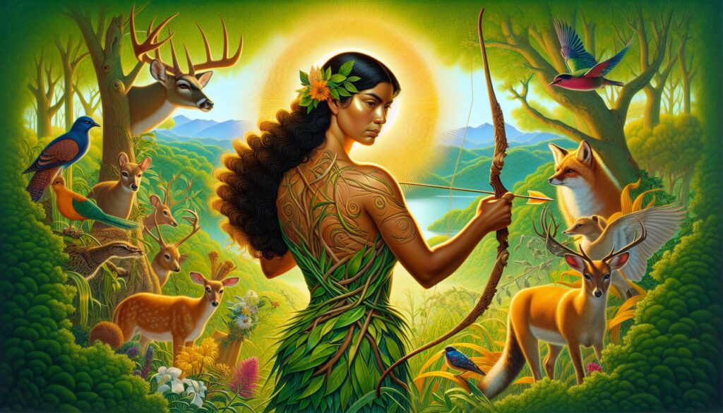 britomartis divinidad asociada con la caza y la proteccion probablemente una evolucion de una diosa minoica de la naturaleza Diosas, dioses y deidades