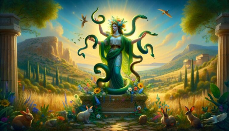 La DIOSA de las SERPIENTES: SIMBOLISMO en el ARTE MINOICO