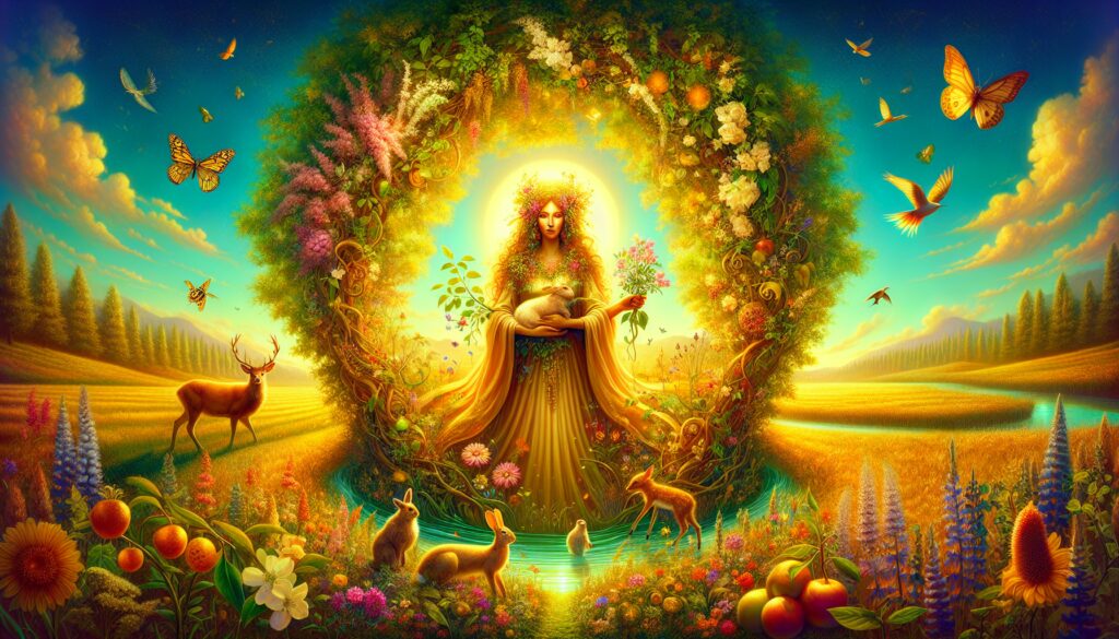 la diosa madre representacion principal de la fertilidad la naturaleza y la vida Diosas, dioses y deidades