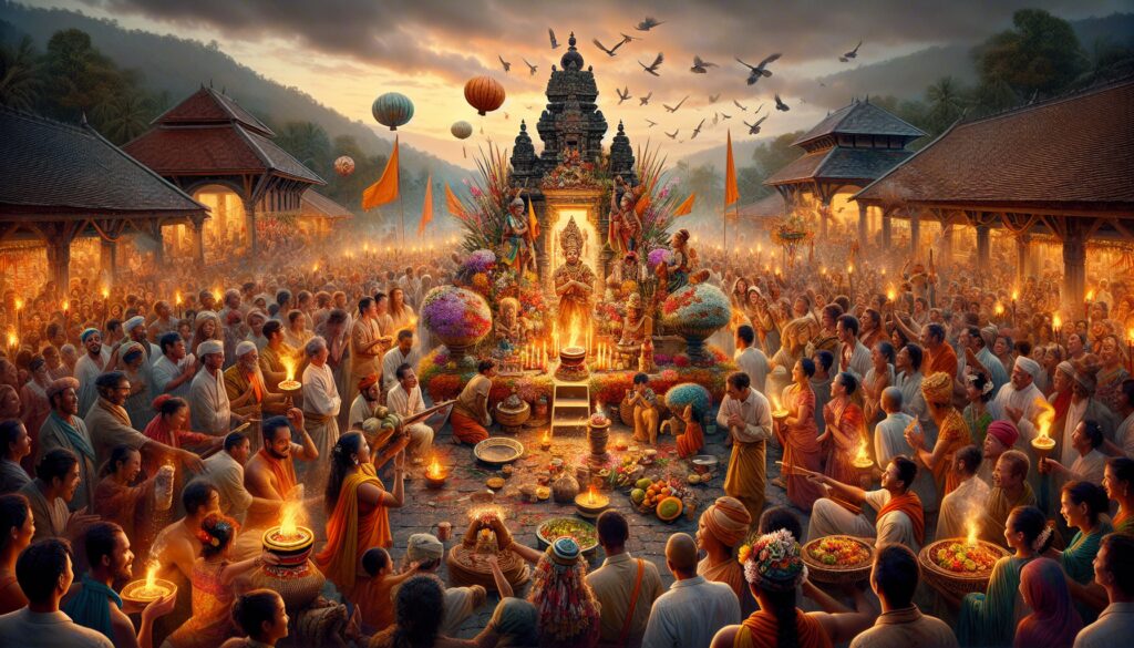 festividades religiosas antiguas en honor a las divinidades Diosas, dioses y deidades