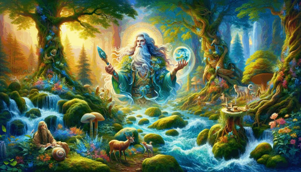 ea dios de las aguas dulces sabiduria y artesania ritual Diosas, dioses y deidades