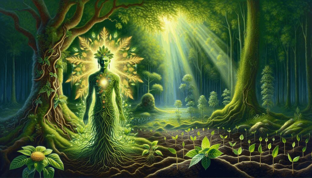 ningishzida dios vegetal de la renovacion vinculado al inframundo Diosas, dioses y deidades