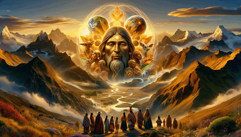 wiracocha dios dios creador supremo origen del mundo y de todas las cosas Diosas, dioses y deidades