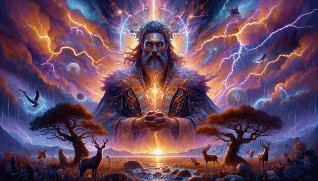 illapa dios dios del trueno el rayo y la tormenta Diosas, dioses y deidades