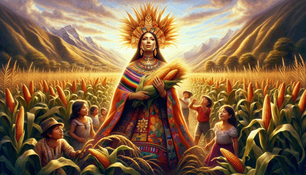 Mama Sara. Diosa del maíz, grano fundamental de la vida andina. cultura, impacto y legado de dioses y deidades en las diferentes civilizaciones mama sara diosa del maiz grano fundamental de la vida andina Diosas, dioses y deidades