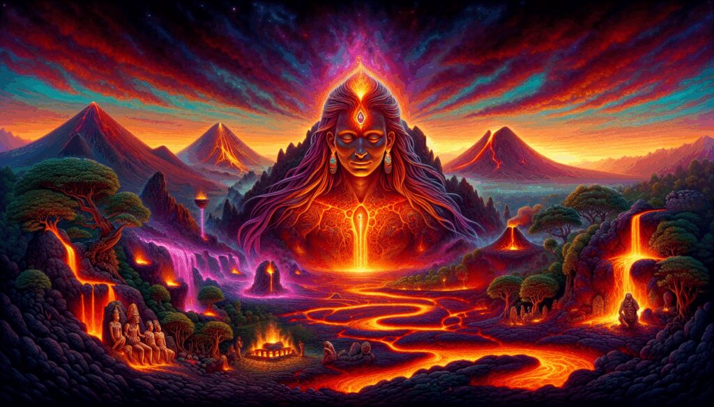 tunupa dios divinidad asociada a volcanes fuego y creacion cosmica Diosas, dioses y deidades