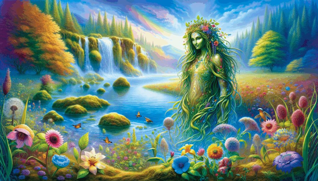 copacati diosa diosa de lagos y rios vinculada al agua y la fertilidad Diosas, dioses y deidades