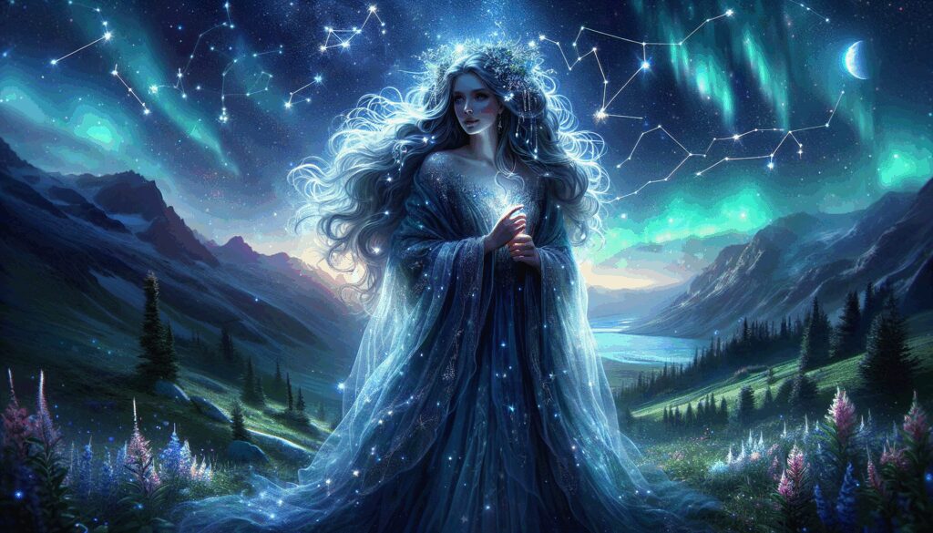 coyllur diosa diosa de las estrellas protectora de la noche Diosas, dioses y deidades