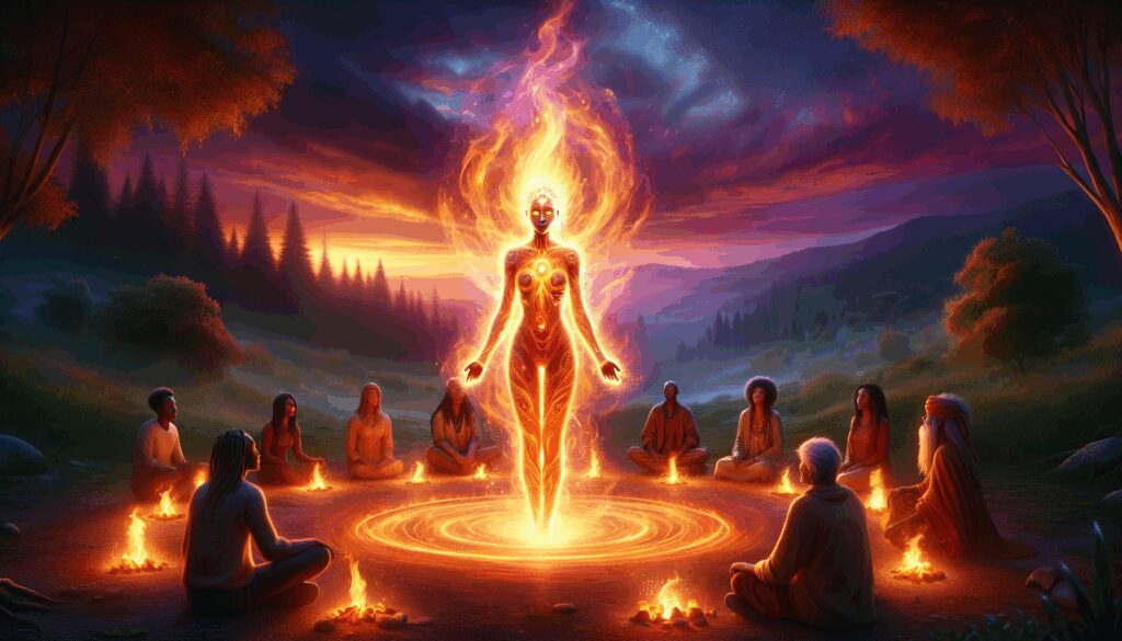 atar dios espiritu del fuego sagrado purificador y mediador entre humanos y lo divino Diosas, dioses y deidades