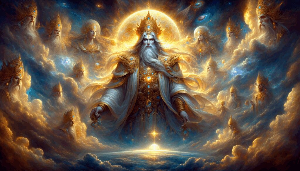 anu dios dios del cielo y cabeza del panteon padre de dioses y reyes Diosas, dioses y deidades