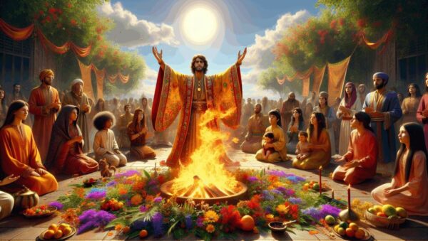 agni dios fuego sagrado y mensajero de los sacrificios entre humanos y dioses Diosas, dioses y deidades