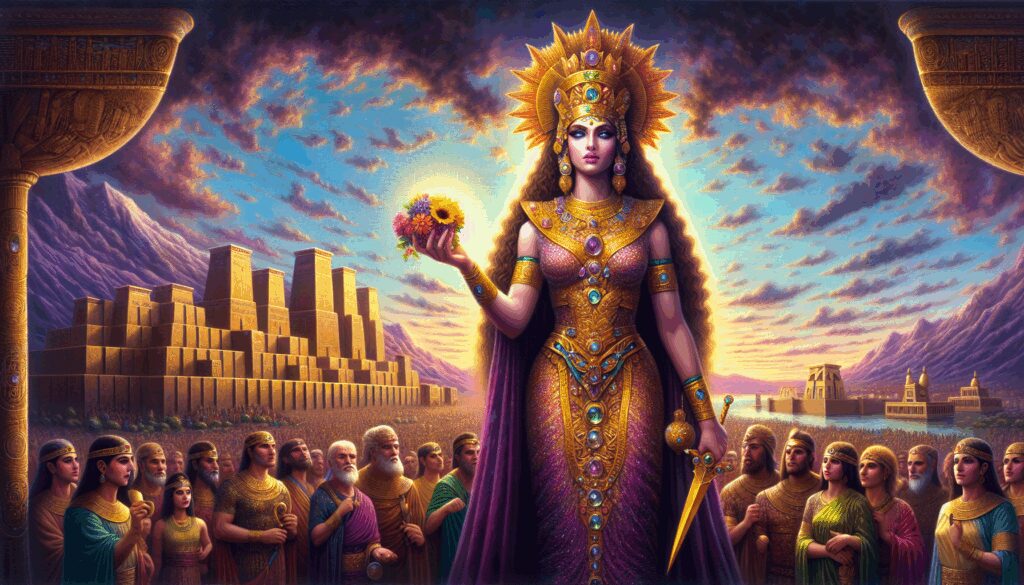 inanna diosa amor guerra y soberania gran senora de uruk Diosas, dioses y deidades