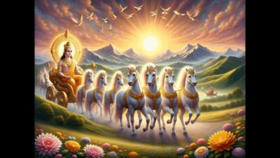 suria surya dios sol radiante y fuente de luz en el cosmos vedico Diosas, dioses y deidades