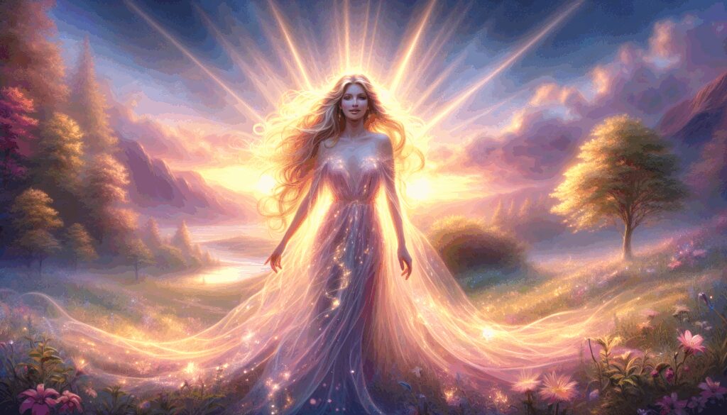 ushas diosa aurora que disipa la oscuridad y anuncia la luz del dia Diosas, dioses y deidades