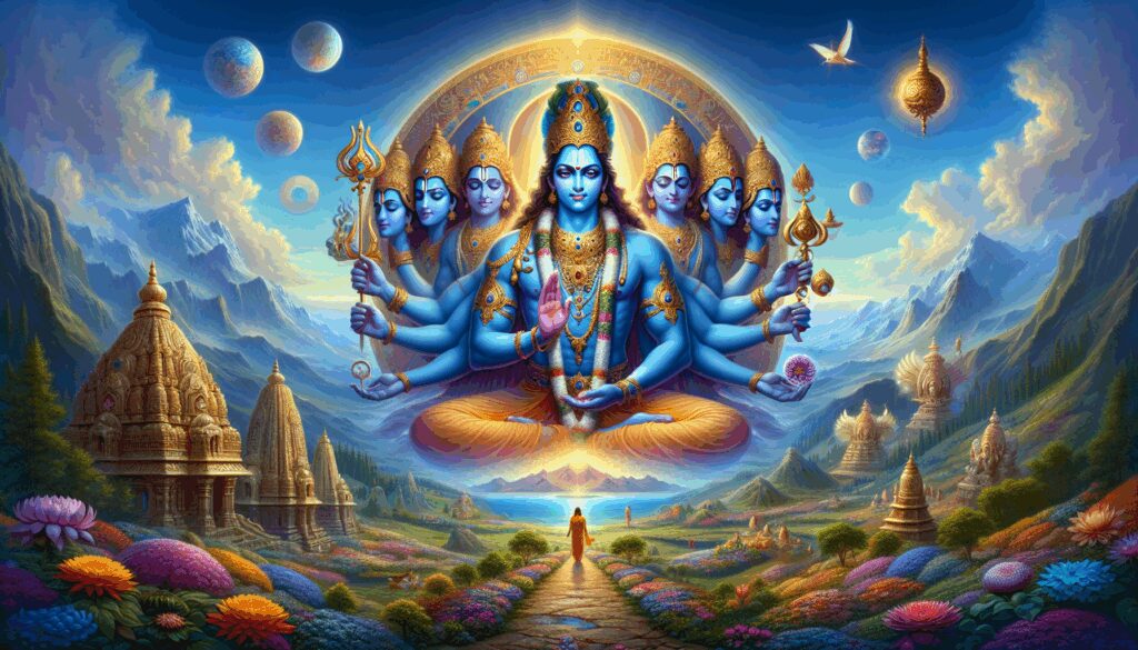 adimurti dios forma primordial de vishnu como fuente de todas sus manifestaciones Diosas, dioses y deidades
