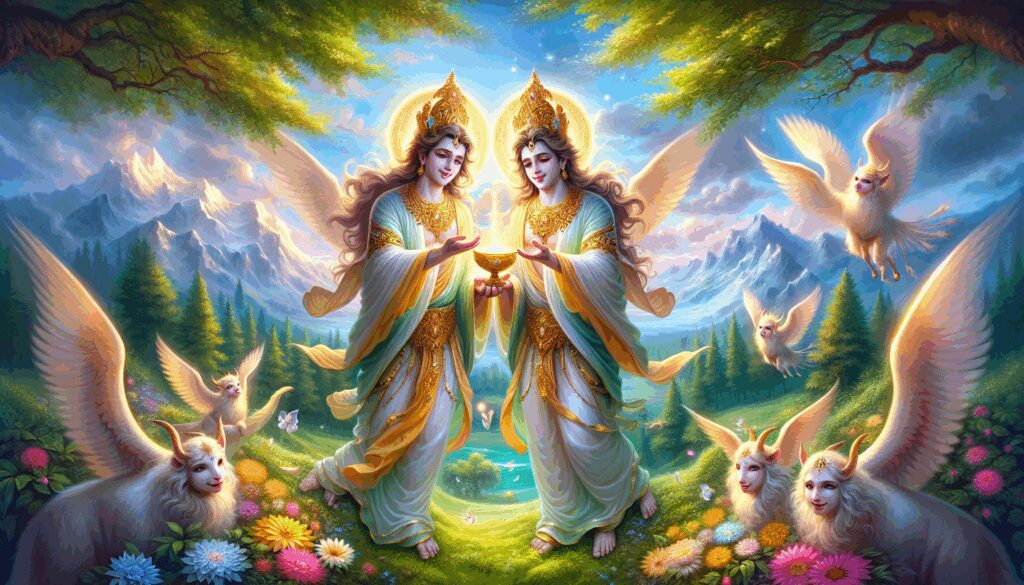 ashuin ashvins dioses gemelos divinos protectores y sanadores Diosas, dioses y deidades