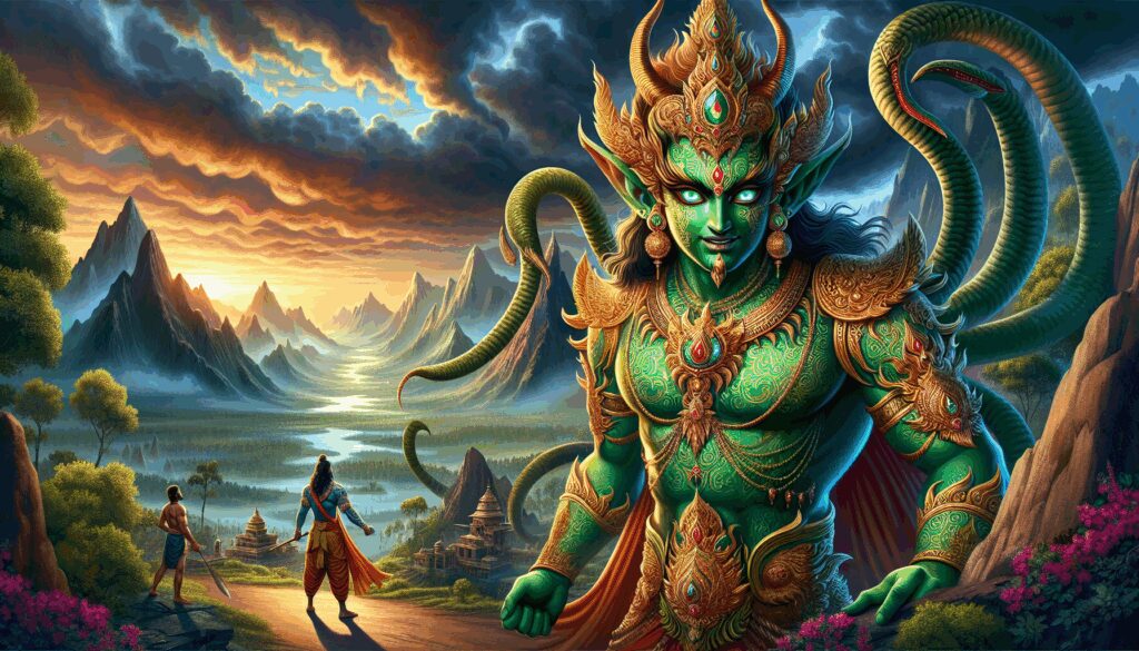 bakasura deidad y demonio devorado por bhima en el mahabharata Diosas, dioses y deidades