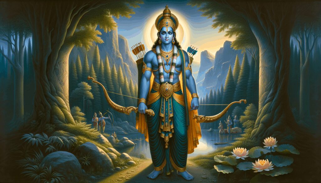 Rama. Dios. Avatar de Vishnu, héroe del Ramayana. cultura, impacto y legado de dioses y deidades en las diferentes civilizaciones rama dios avatar de vishnu heroe del ramayana Diosas, dioses y deidades