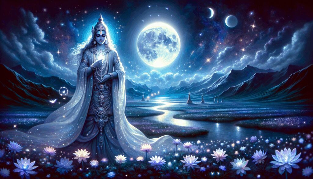 chandra dios deidad lunar y senor del tiempo nocturno Diosas, dioses y deidades