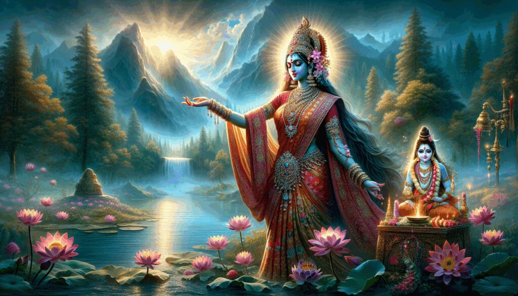 sati diosa primera esposa de shiva simbolo de devocion Diosas, dioses y deidades