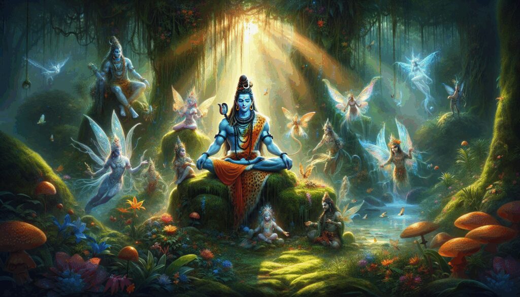 gana deidad sequito de shiva compuesto por espiritus y guardianes Diosas, dioses y deidades