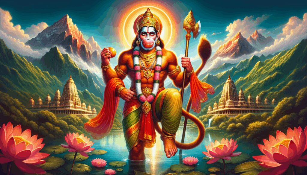 hanuman dios devoto de rama y heroe del ramayana simbolo de fuerza y lealtad Diosas, dioses y deidades