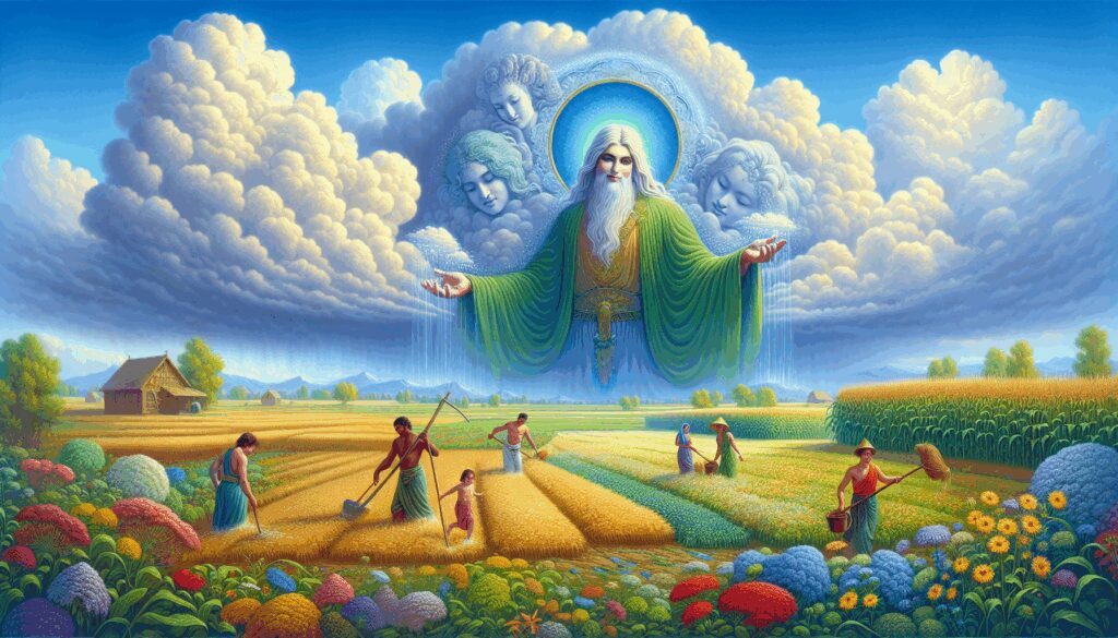 paryania parjanya dios y senor de la lluvia y la fertilidad agricola Diosas, dioses y deidades