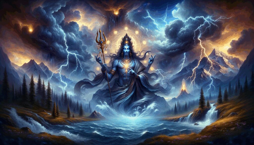 rudra dios senor de la tormenta y precursor de shiva Diosas, dioses y deidades
