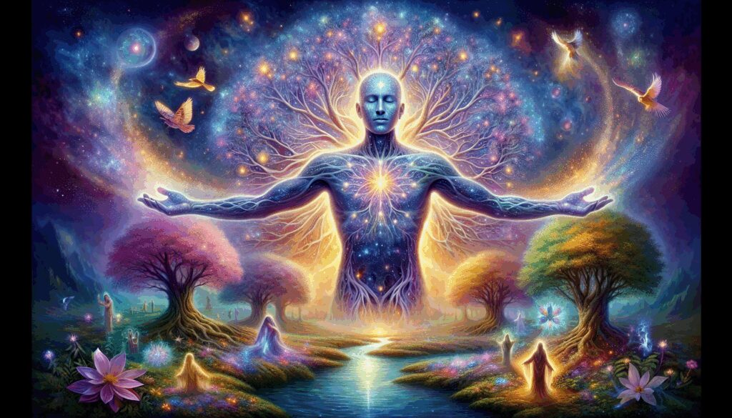 purusha deidad espiritu cosmico primordial del que surge la creacion Diosas, dioses y deidades