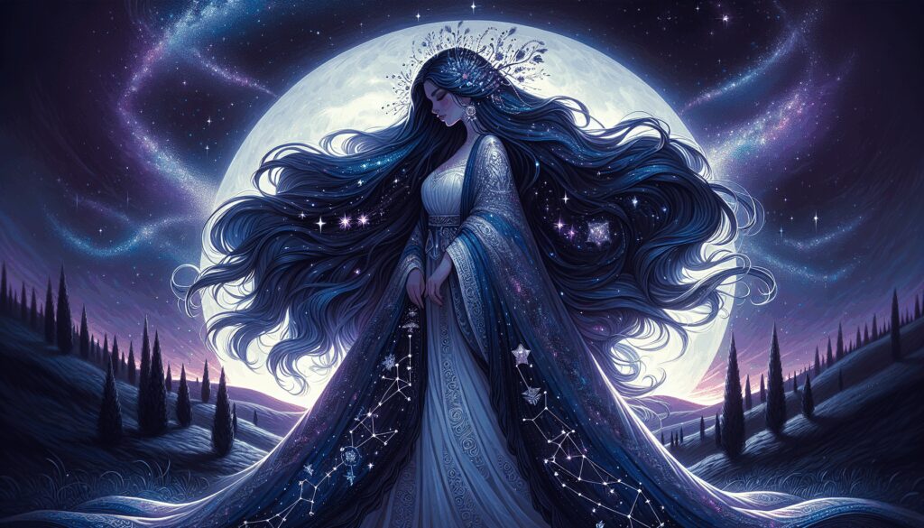 citlallicue diosa senora del manto estrellado del cielo nocturno Diosas, dioses y deidades