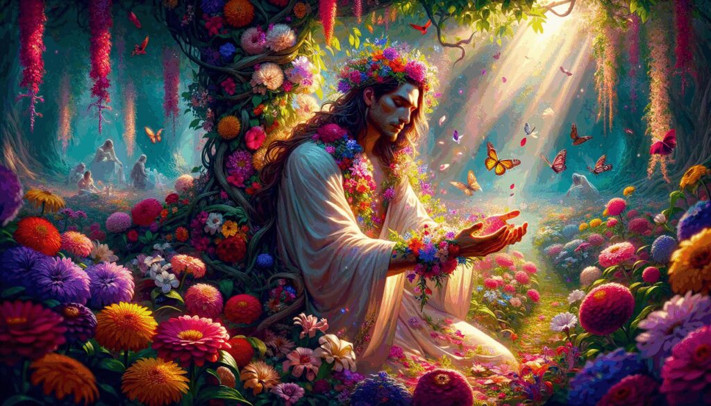 chicomexochtli dios protector de las flores y de la belleza efimera Diosas, dioses y deidades