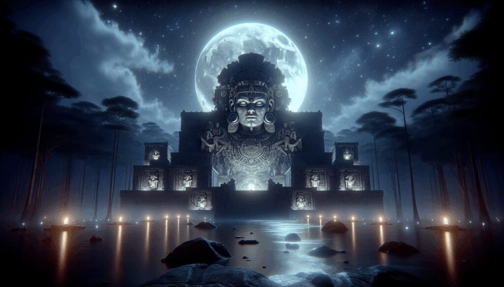 yohualtecuhtli dios deidad de la noche y protector del sueno Diosas, dioses y deidades