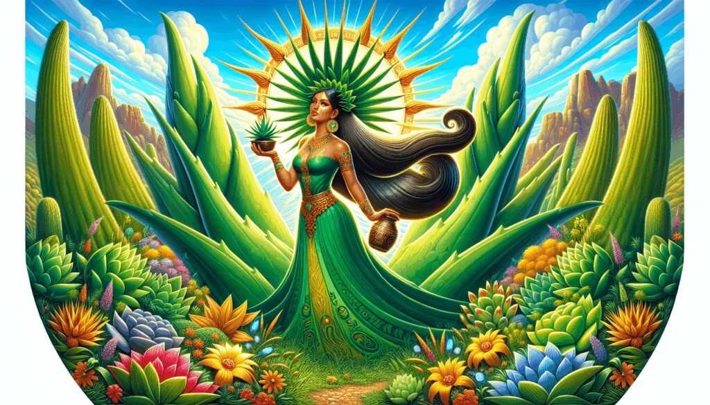 mayahuel diosa senora del maguey y madre del pulque Diosas, dioses y deidades