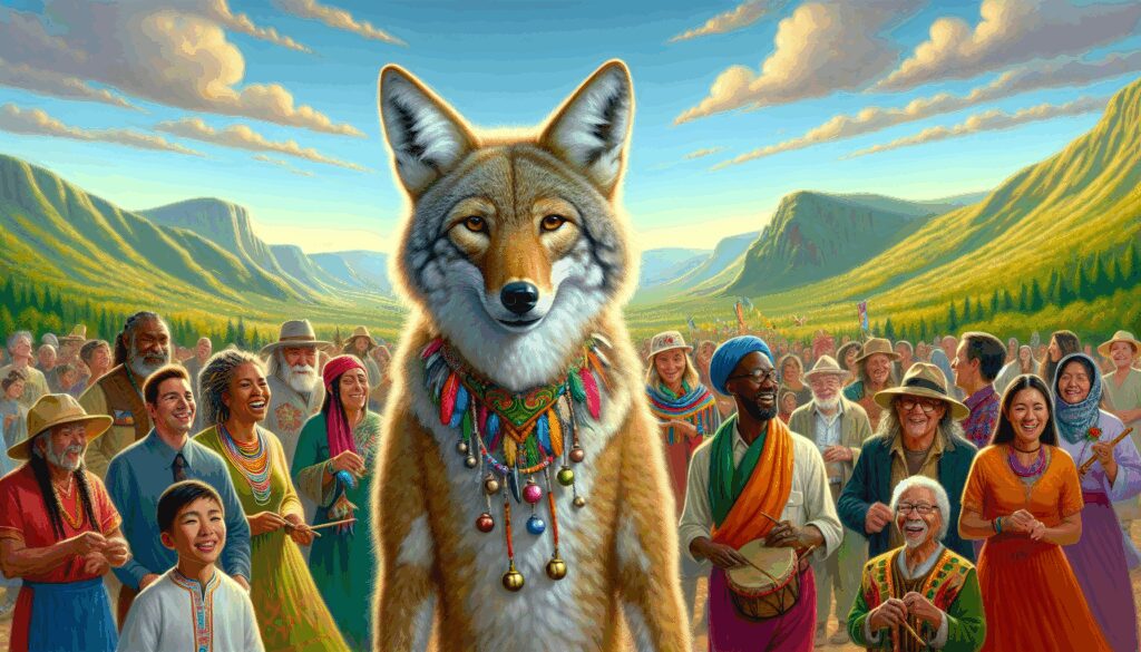 huehuecoyotl dios dios viejo coyote patron de la musica y la danza Diosas, dioses y deidades