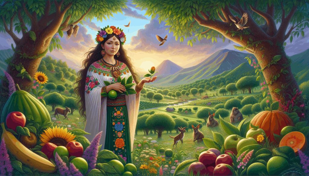tonantzin diosa madre venerada como tierra fertil y protectora Diosas, dioses y deidades