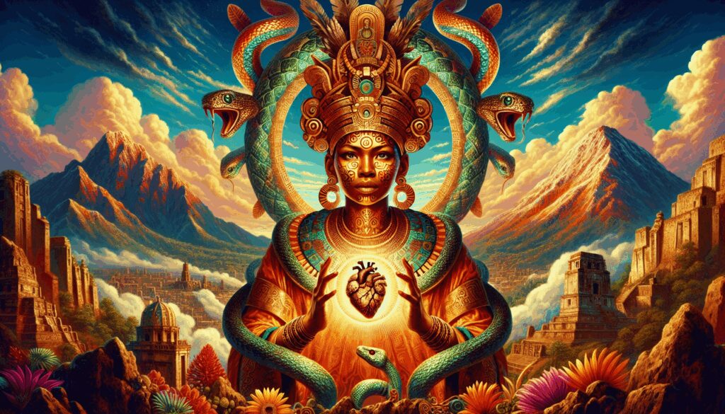 coatlicue diosa madre de huitzilopochtli senora de la falda de serpientes Diosas, dioses y deidades